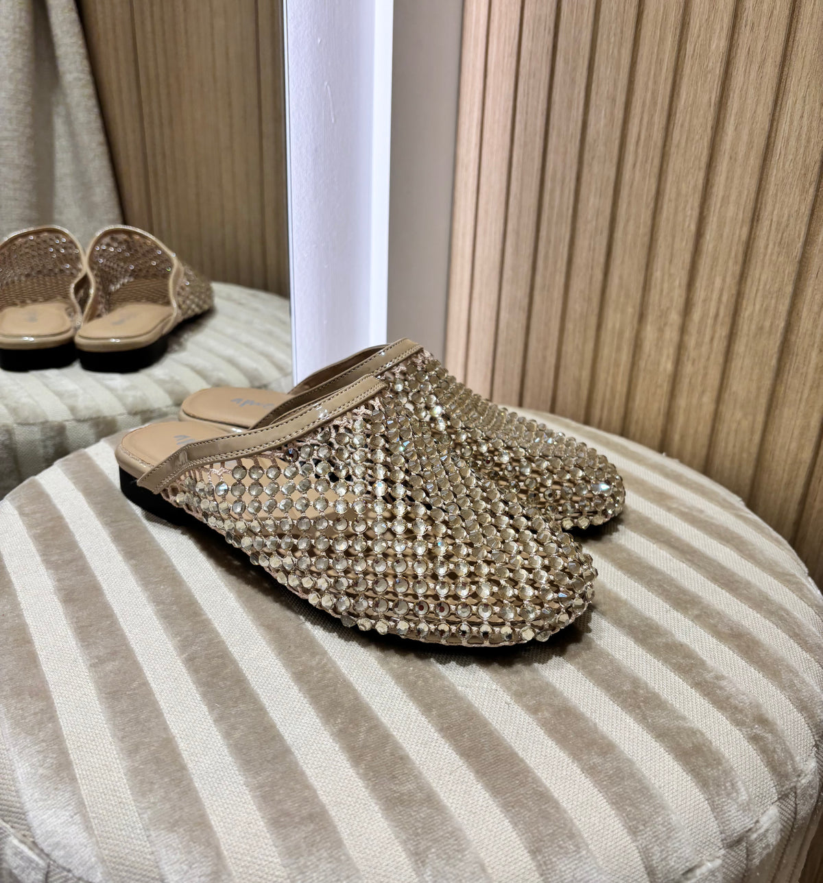 Juliet Mules Champagne