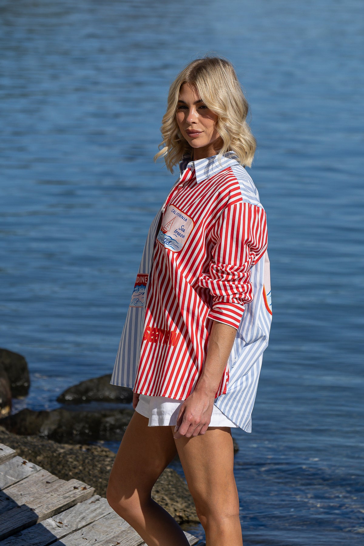 Sardines Striped Shirt