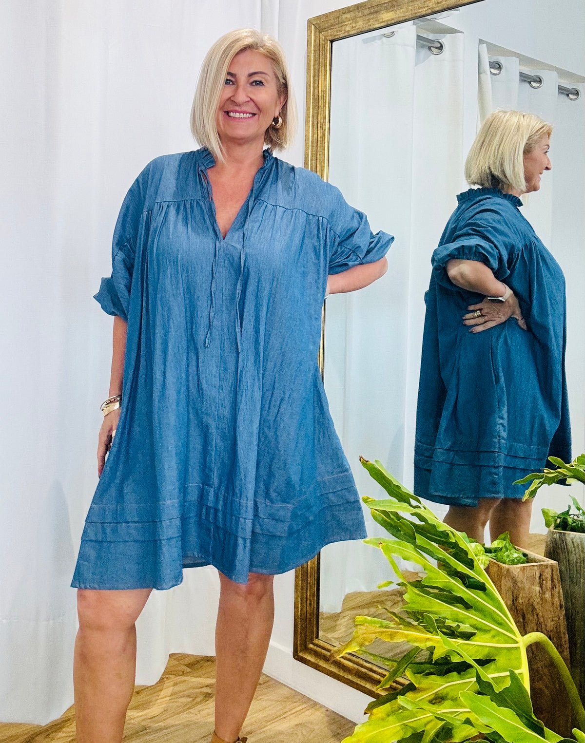 Whitley Denim Dress