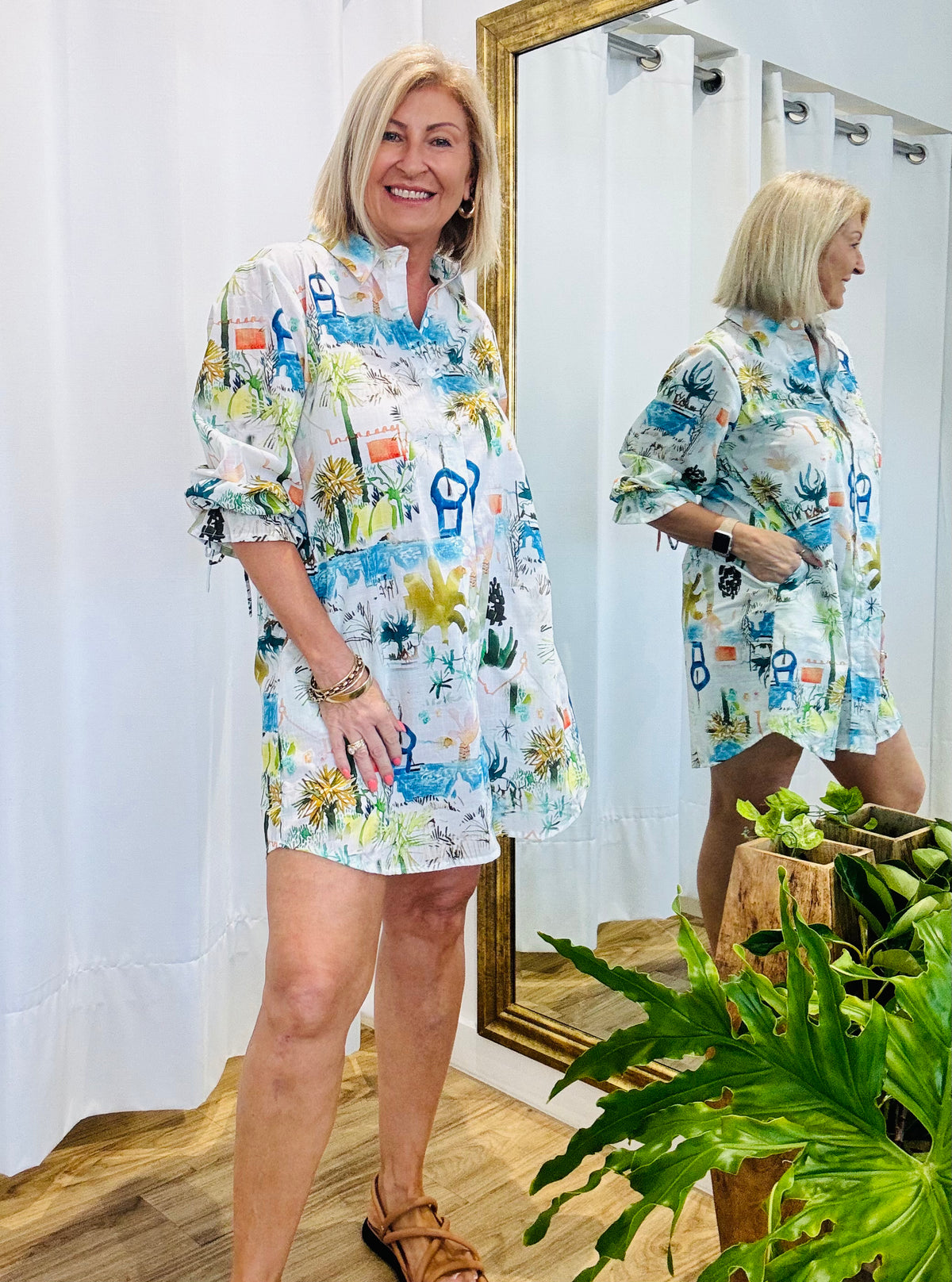 Luci Shirt Dress