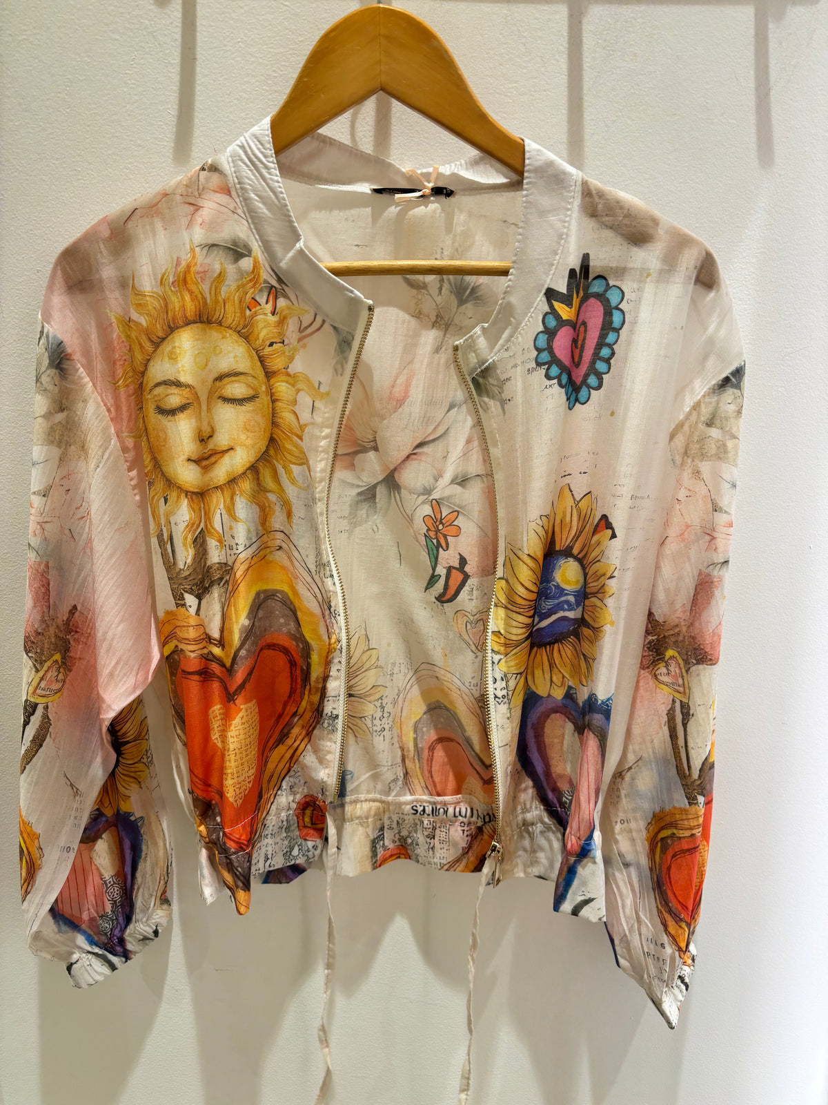 Heart, Sun, Sunflower Jacket