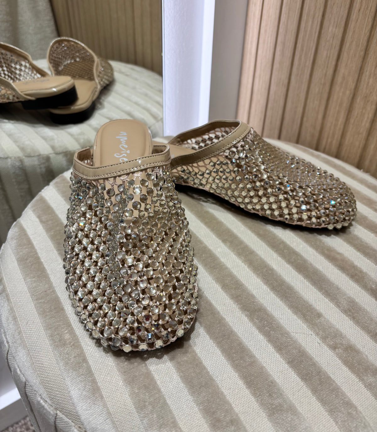 Juliet Mules Champagne