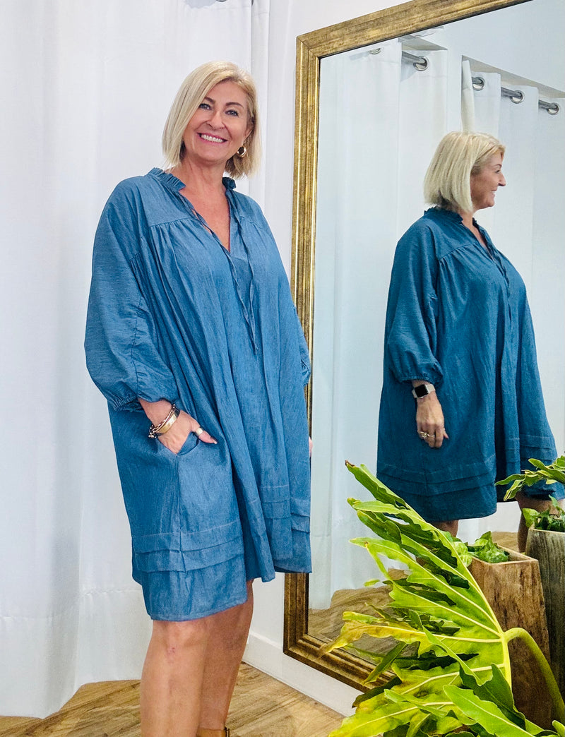 Whitley Denim Dress