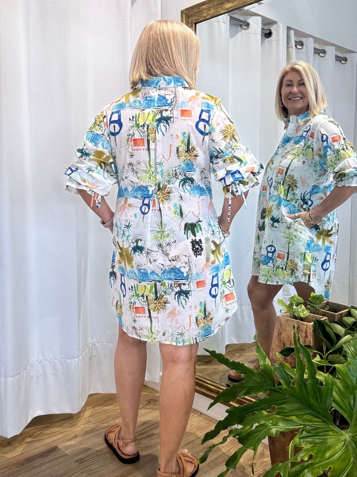 Luci Shirt Dress