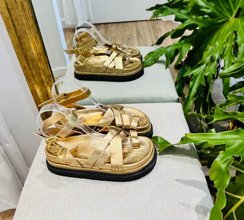 Brittney Sandals Gold