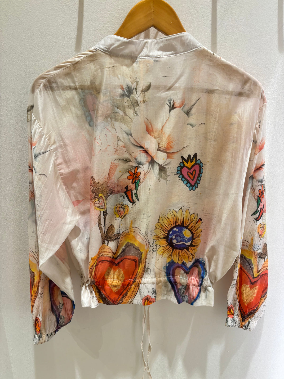 Heart, Sun, Sunflower Jacket