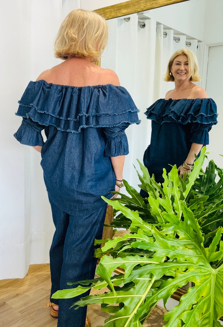 Jacksonville Off Shoulder Top – 4 Hearts