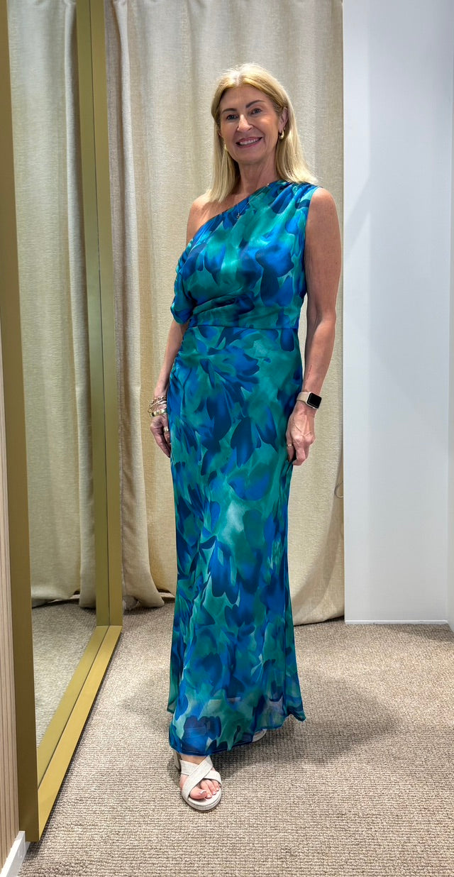 Kira Drape Shoulder Maxi