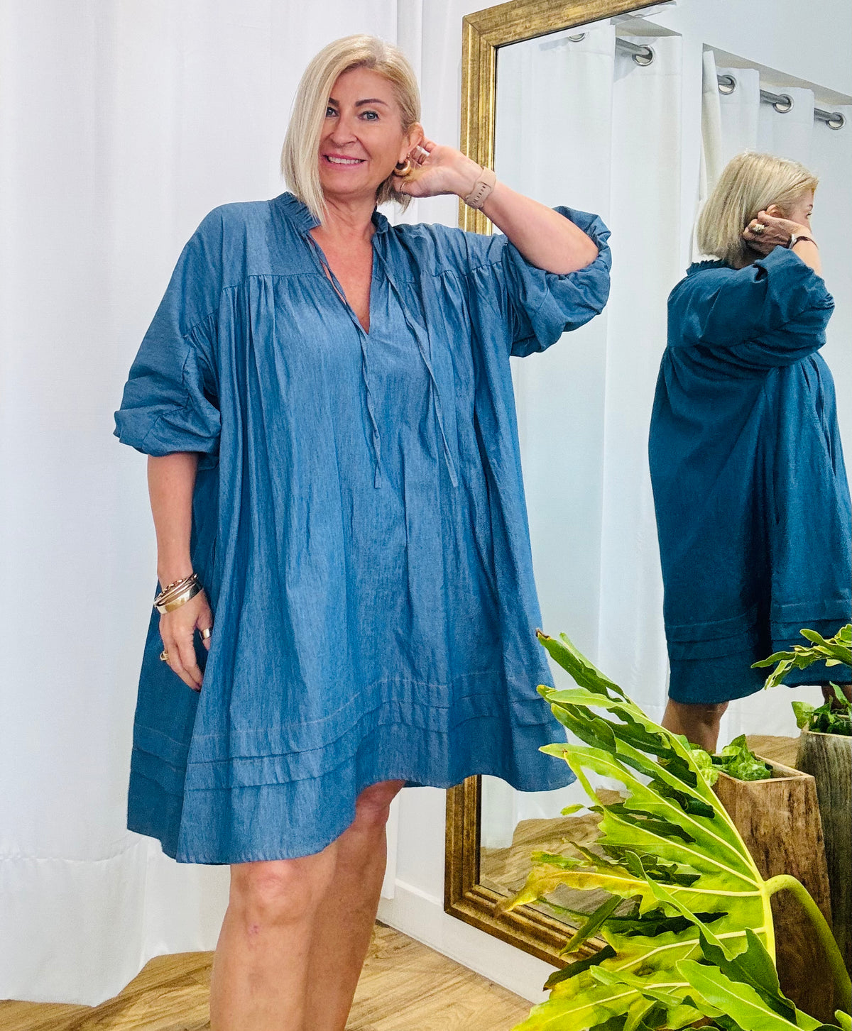 Whitley Denim Dress