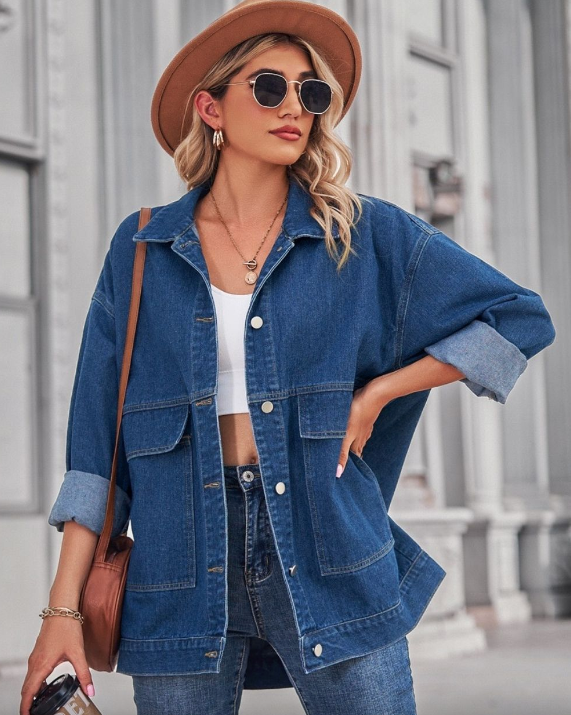 Zak Oversized Denim Jacket