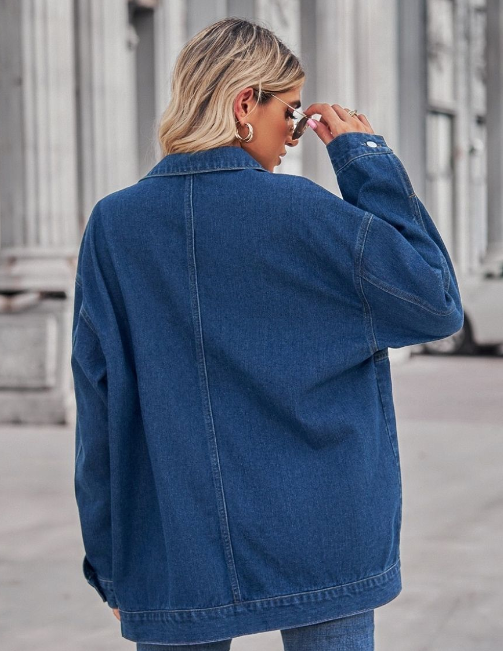 Zak Oversized Denim Jacket