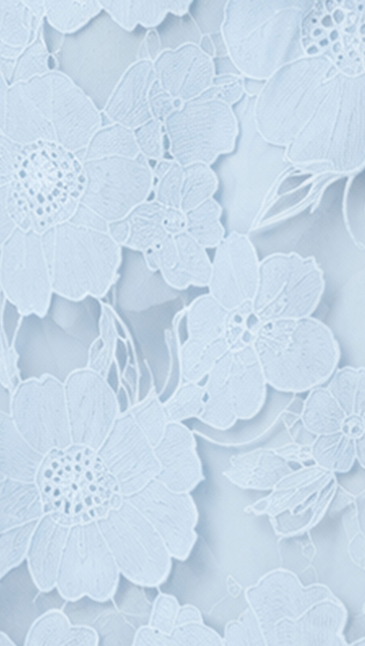 Charmaine Lace Maxi Icy Blue