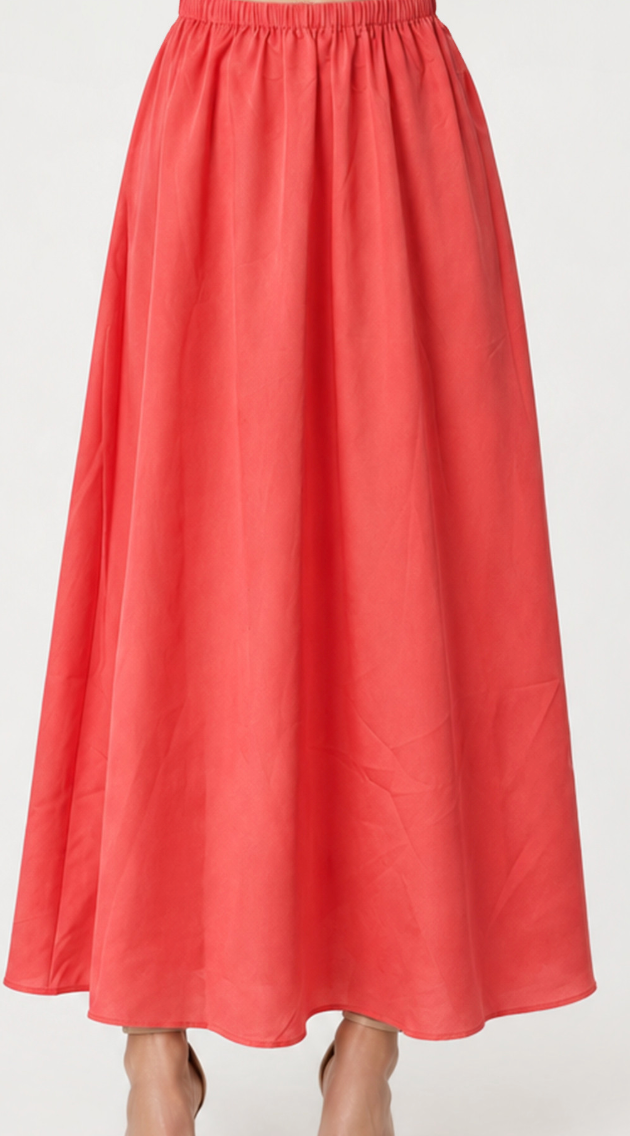 Charmaine Lace Maxi Red