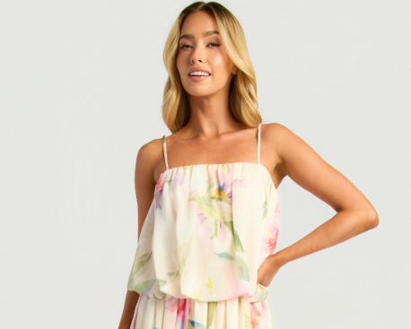 Avalon Floral Maxi Dress